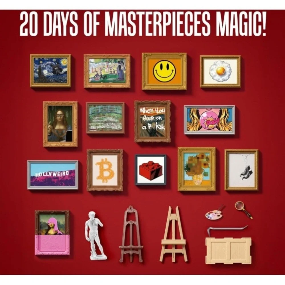 Zuru Mini Brands Create Masterpieces Advent Calendar‎ Kids Christmas Countdown
